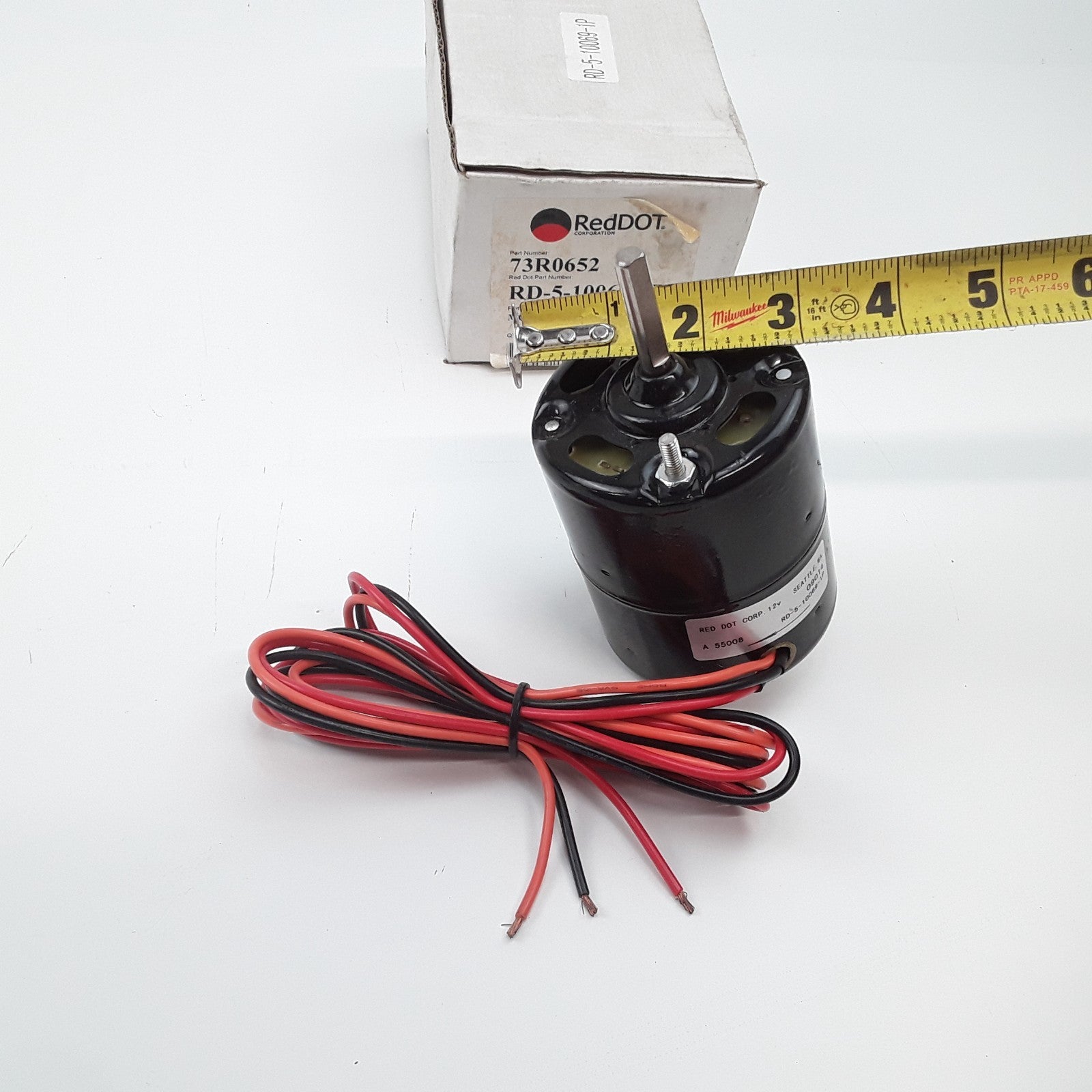 Single Shaft Vented Blower Motor Fits International Ford Peterbilt (1961-1990)