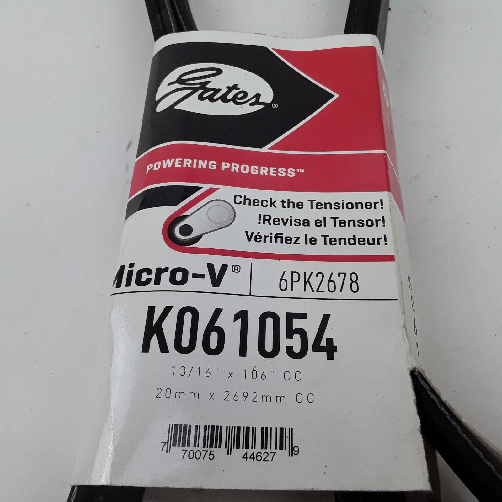 Micro-V Serpentine Drive Belt Fits Audi A8 1997-99 Ford E-350 Super Duty 2017-19