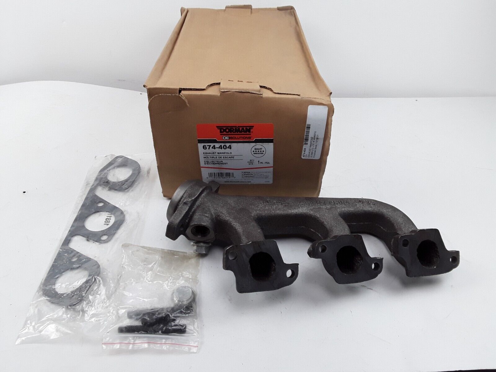 Exhaust Manifold Right For Ford E-150 E250 Econoline Club Wagon F-150 1997 1998 - HotCarParts