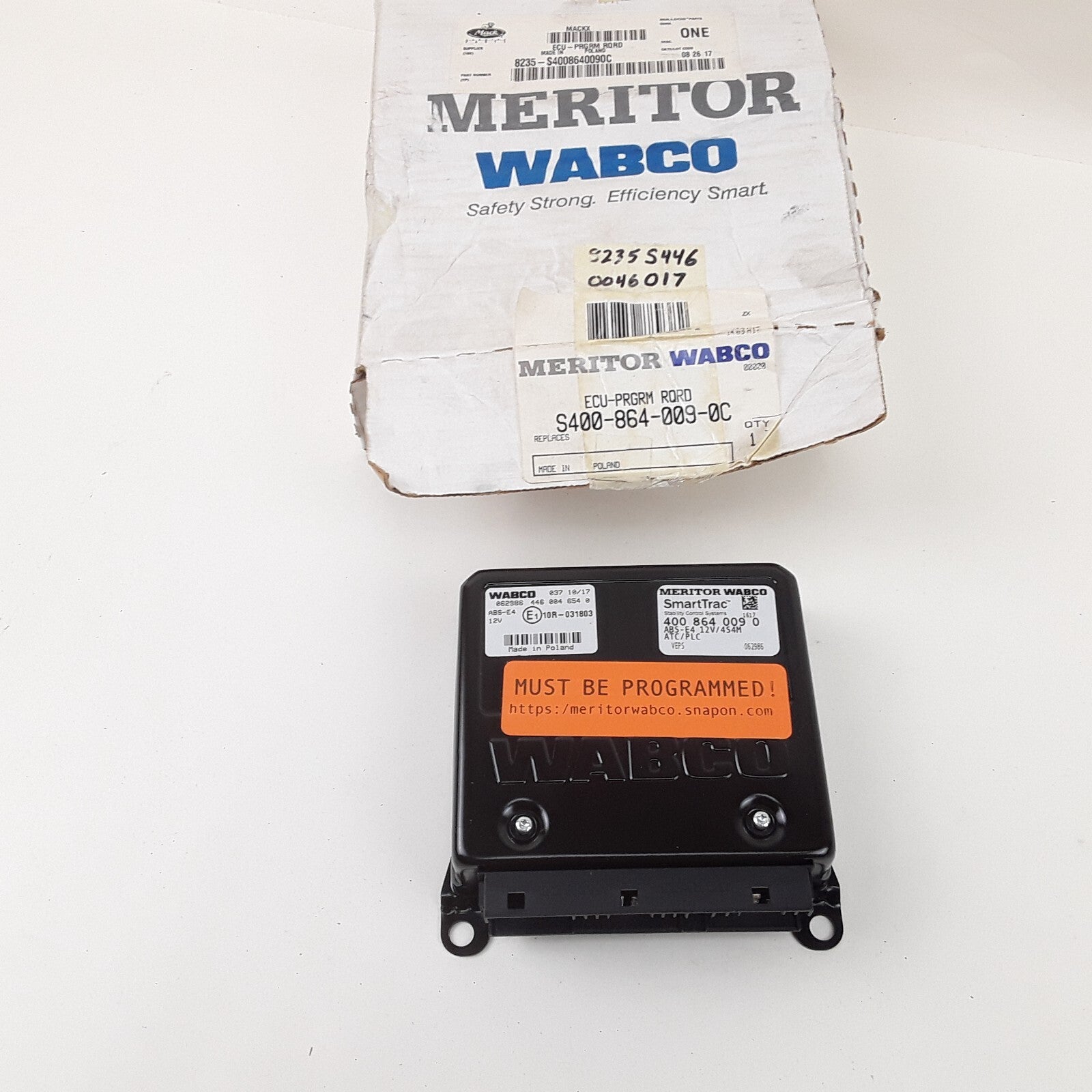 Meritor Wabco S4008640090C Car Truck Ecu Electronic ABS Control Module Unit