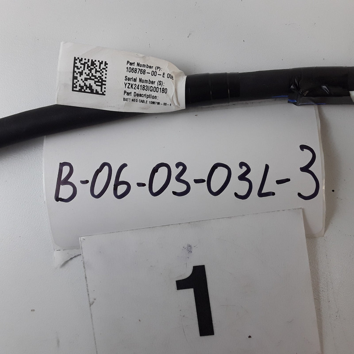 1068768-00-E Battery Negative Ground Cable Harness For Tesla Model 3 OEM New