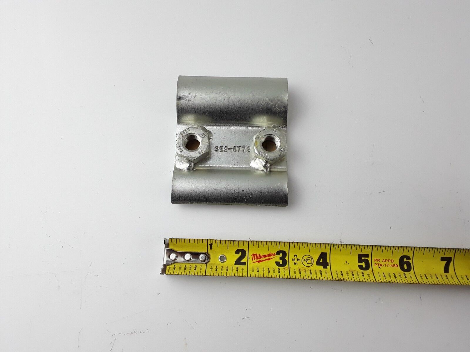 Cat 352-6772 Tube Cllip (Dual Tube, Saddle Clamp, Half Clamp) Fits CATERPILLAR - HotCarParts