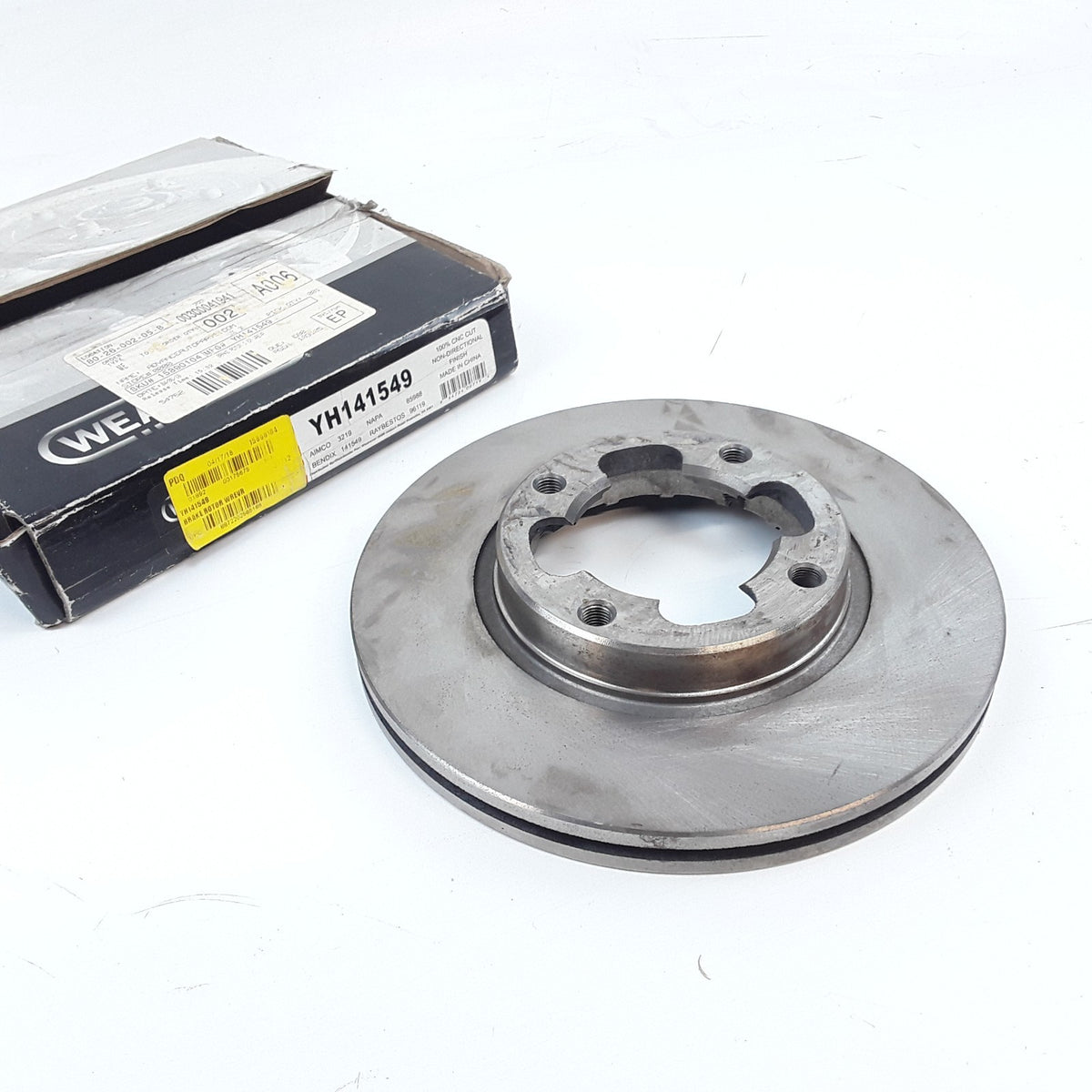 Brake Rotor Front Fits Subaru Justy 1987 1988 1989 1990 1991 1992 1993 1994