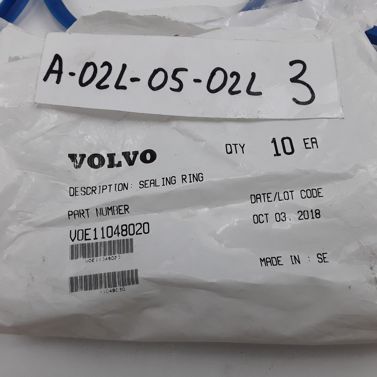 Sealing Ring-Volvo Fits Volvo L90G L70H L70E L120H L110E L120E L70B L60G L180H