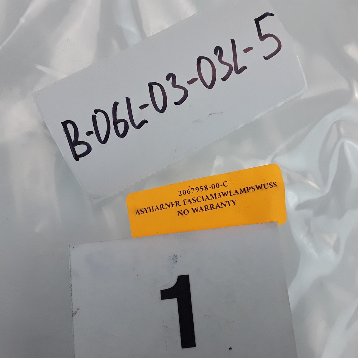 2067958-00-C Front Fascia Harness For Tesla Model 3 2017-2023 Genuine OEM New