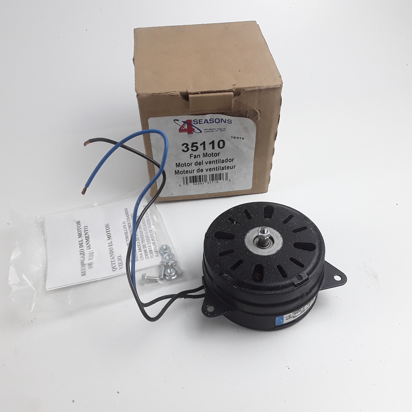 A/C Condenser Fan Motor Fits Honda Odyssey 1999-2004 Toyota Corolla 1998-2003