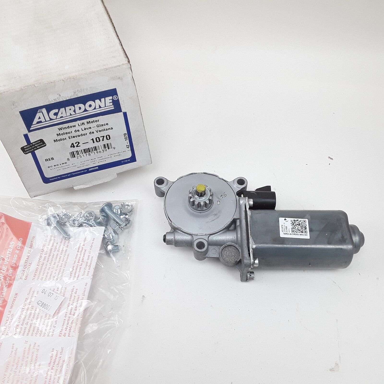 Cardone 42-1070 Left Power Window Motor Reman For GMC Savana 1500 1996, 1999-02