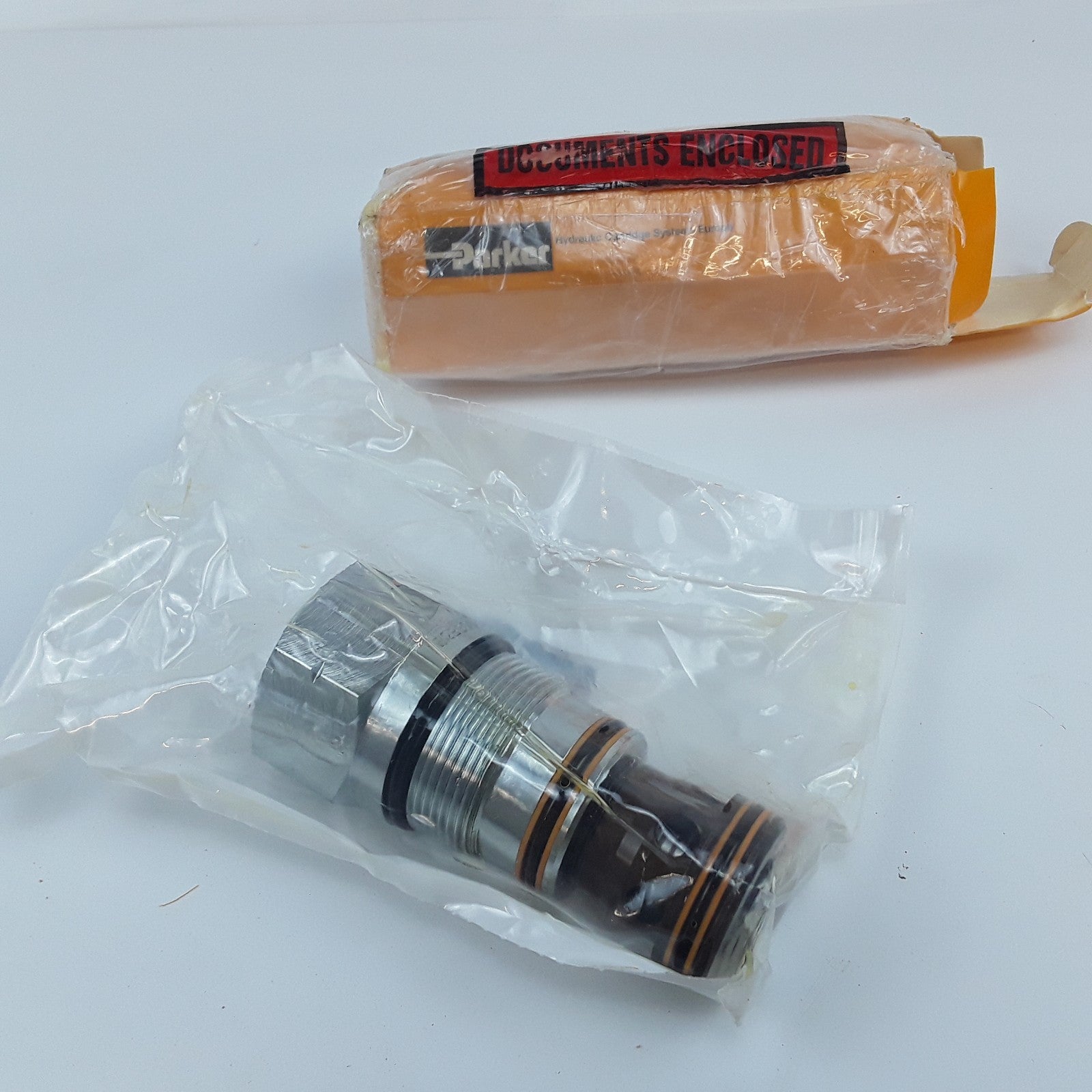 Parker Hannifin 1201107 Single Pilot-To-Open Check Valve for Komatsu Equipment