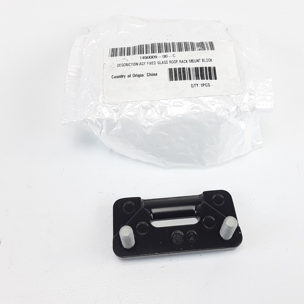 For Tesla Model S 2016-2025 Fixed Glass Roof Rack Mount Block 1490009-00-C OEM