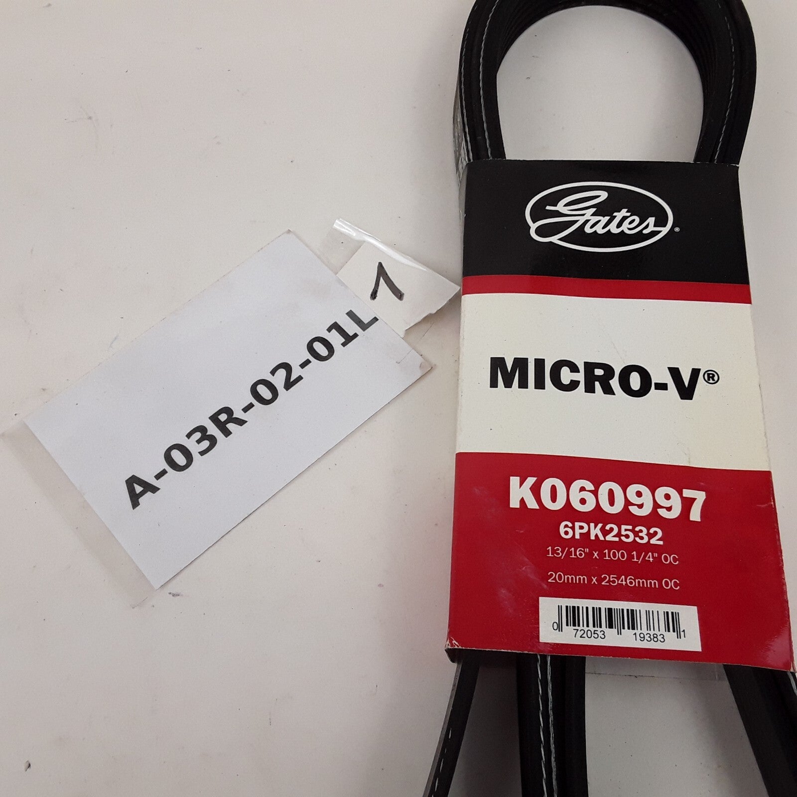 Micro-V Serpentine Drive Belt Fits Chevrolet Jaguar Ford Starcraft Bus Starlite