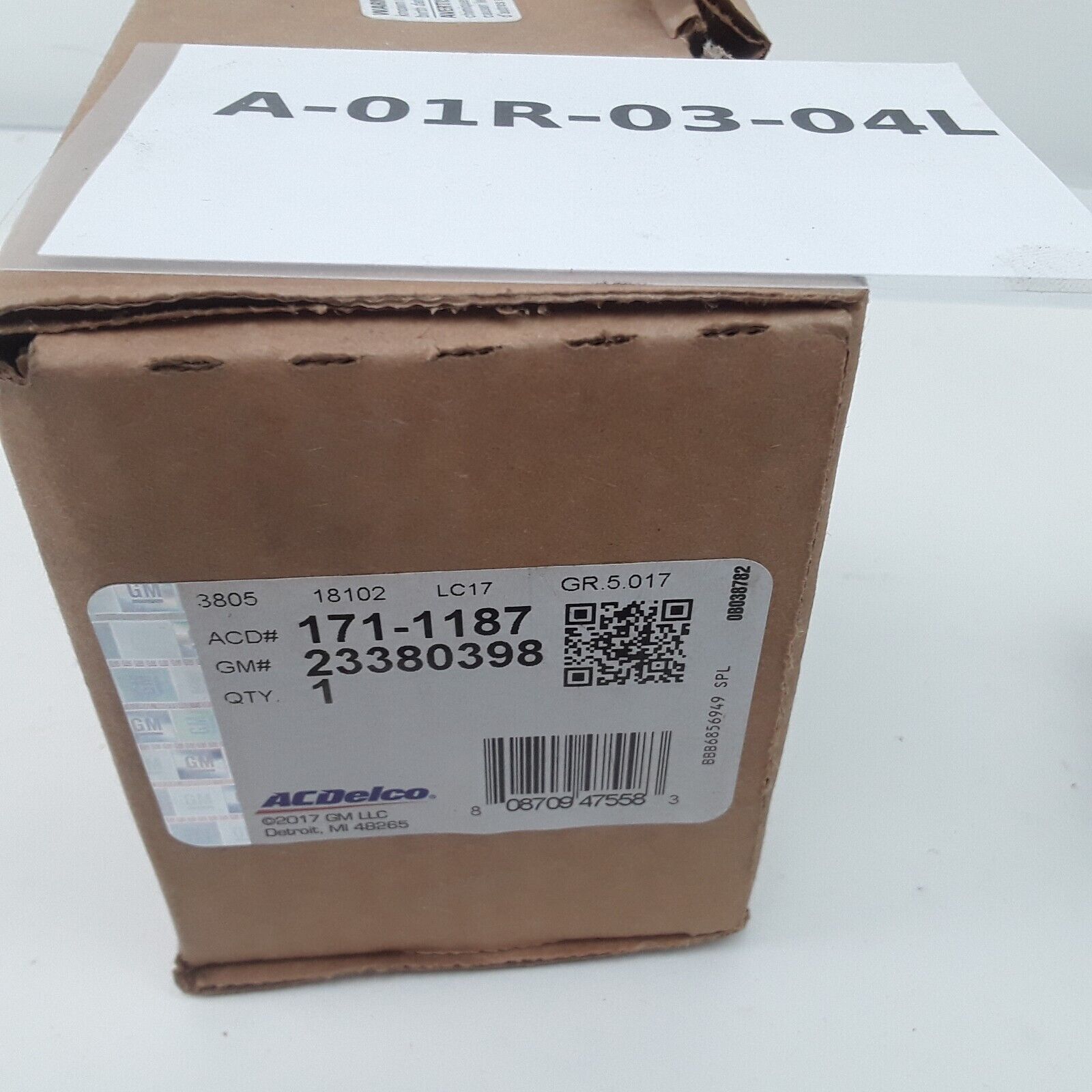Parking Brake Shoe OEM ACDelco 171-1187, 23380398, 20778485 Fits Express ,Savana