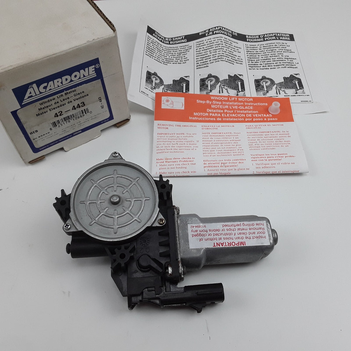 Front Right Power Window Motor Fits Chrysler Sebring Dodge Stratus 2001-2006