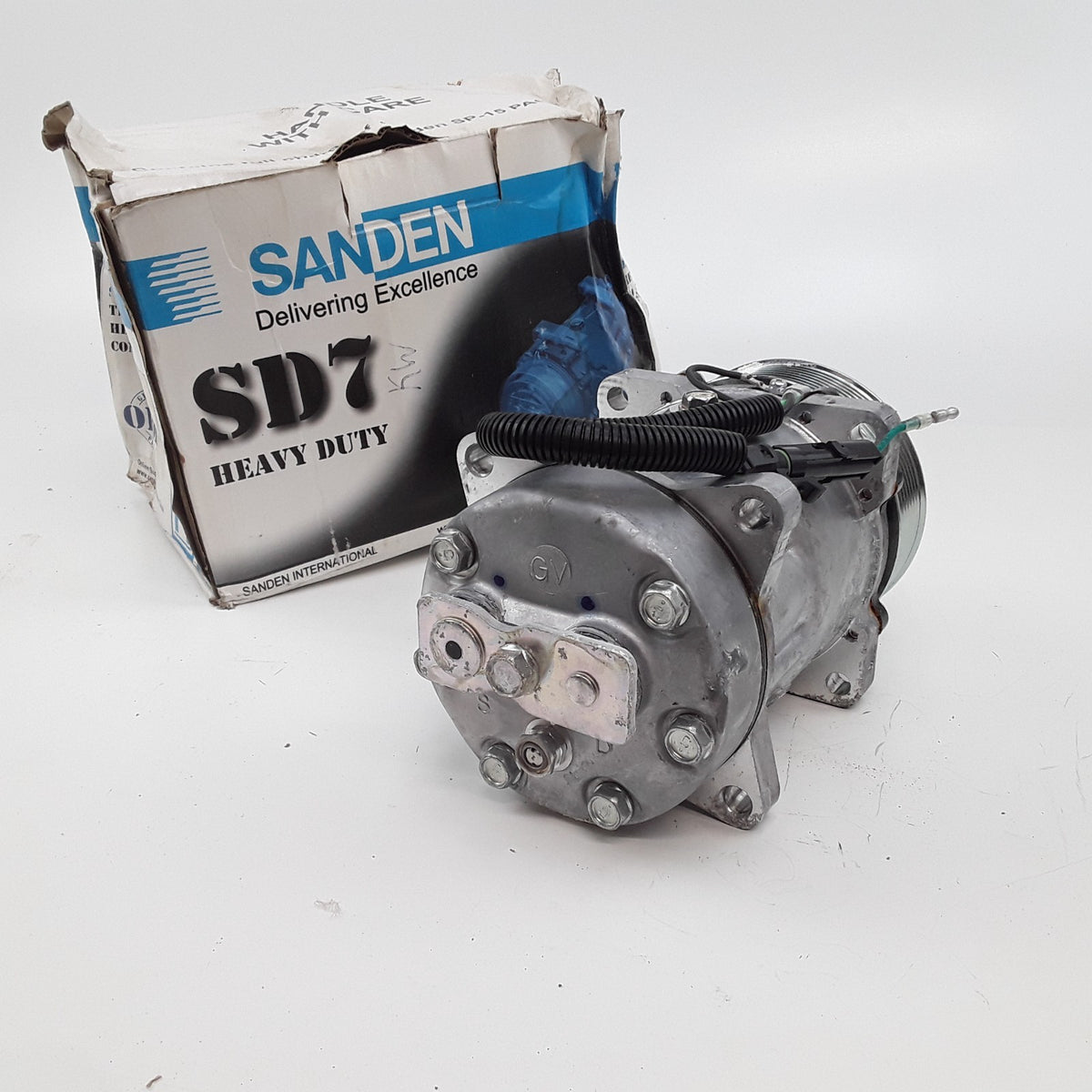 Red Dot 75R89354 U4866 Compressor with Clutch Assembly Heavy Duty