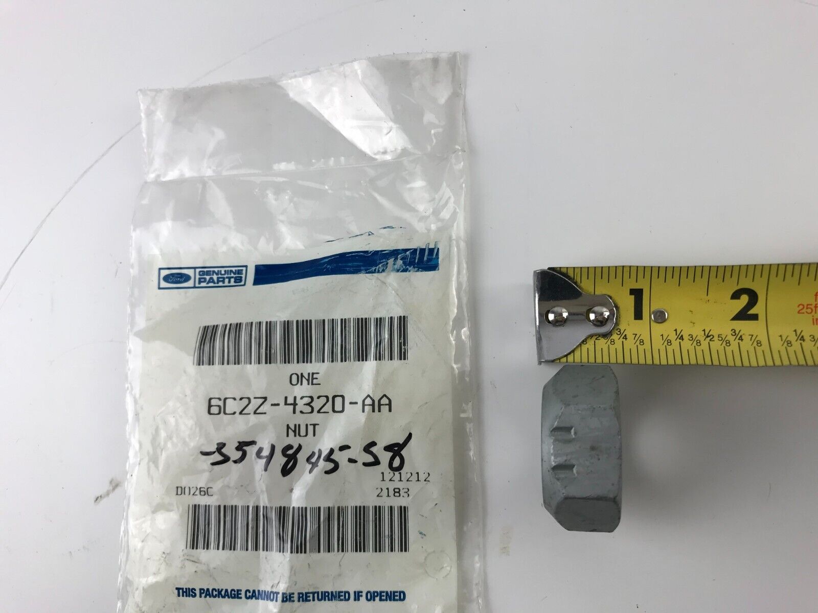 GENUINE OEM Ford Nut Locking 6C2Z-4320-AA FAST SHIPPING - HotCarParts