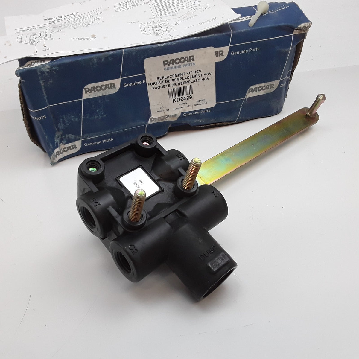 Paccar KD2429 Height Leveling Control Valve Fits Kenworth Heavy Duty Trucks