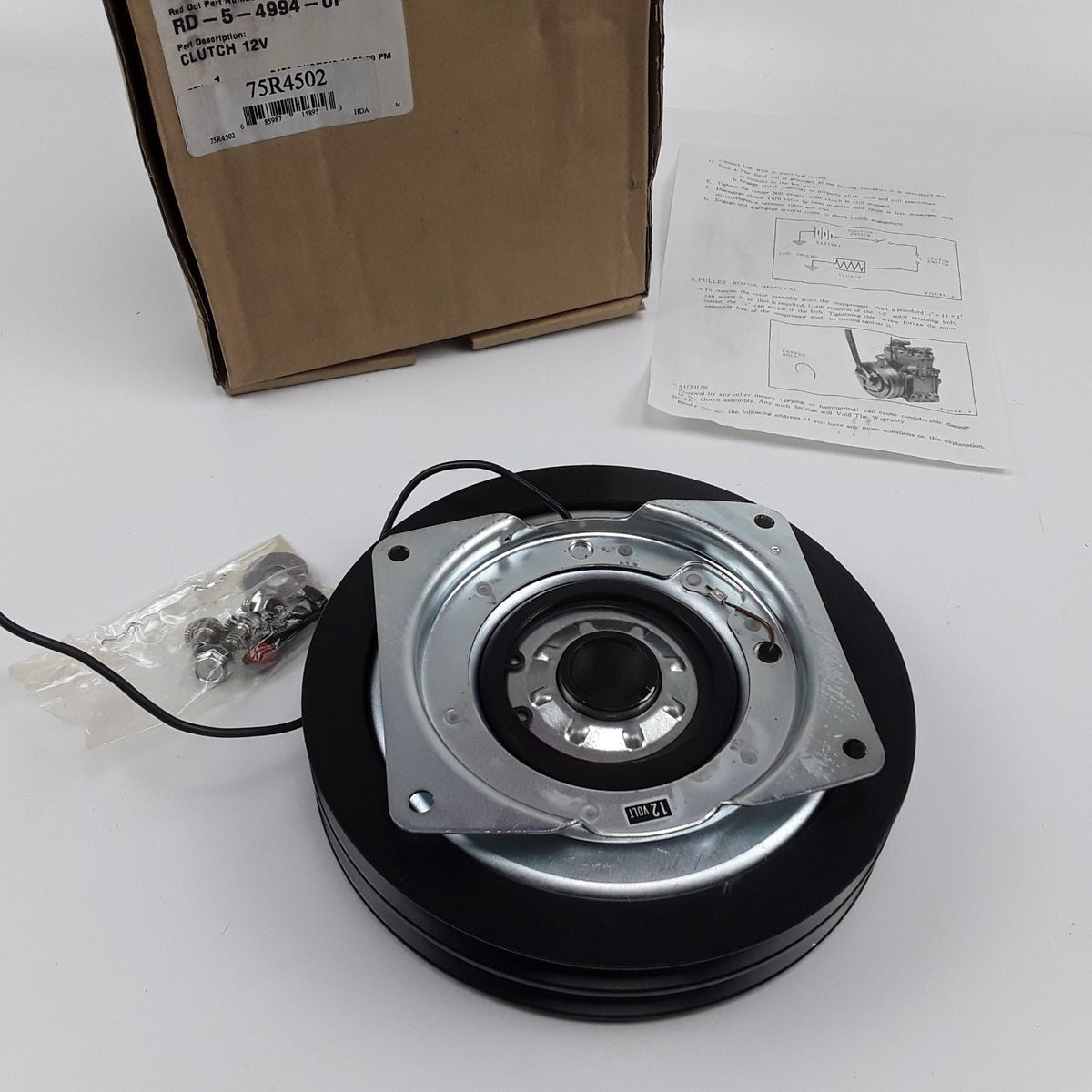 A/C AC Clutch Fits Jaguar XJS XJ12 XJ6 1972 1973 1974 1975 1976 1977 1978 1979