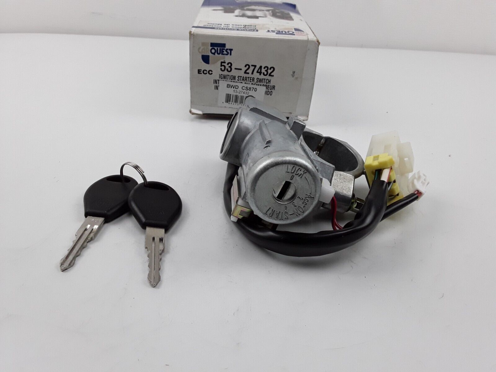 Ignition Switch With Lock Cylinder For Nissan Sentra, Maxima 1996 1997 1998 1999 - HotCarParts