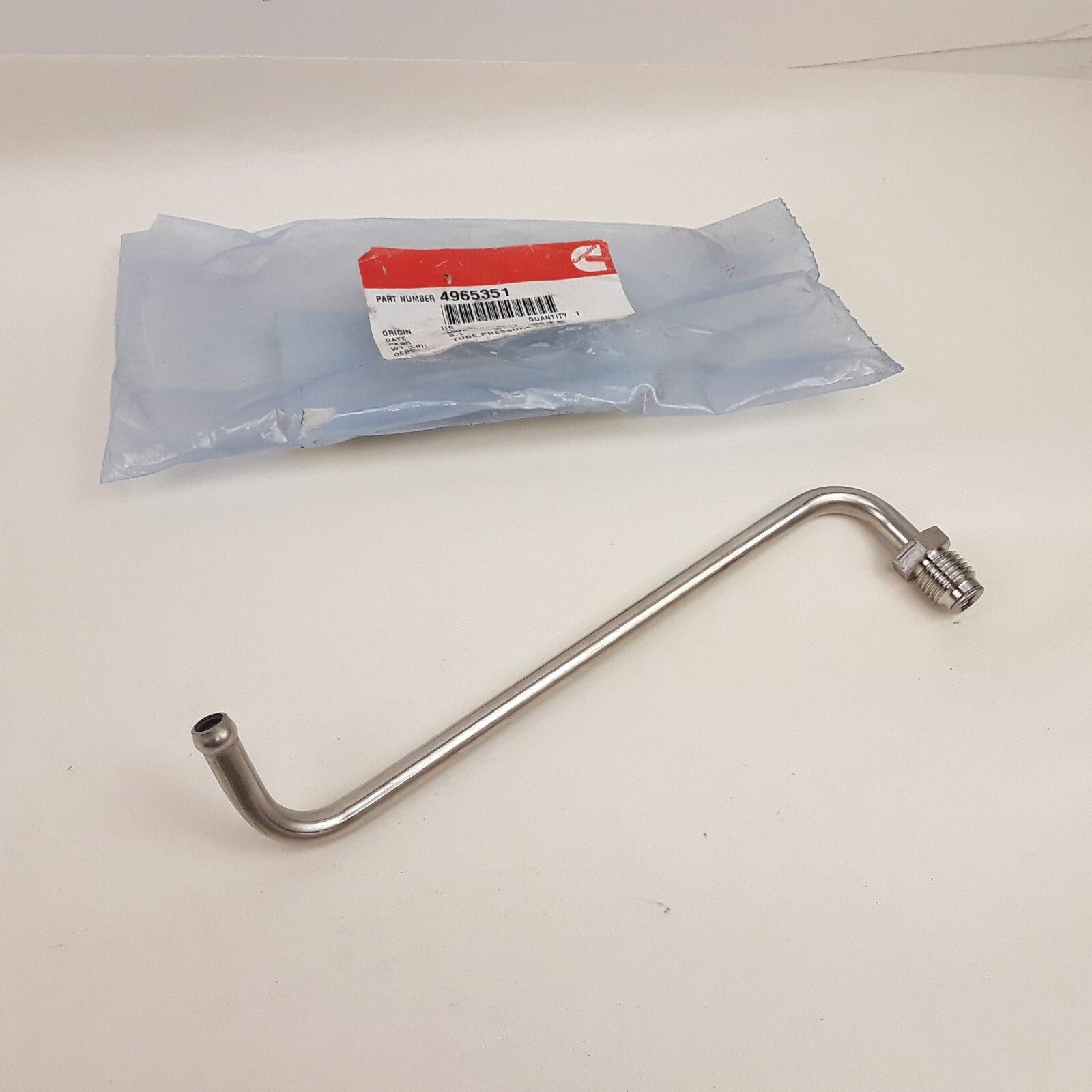 Cummins 4965351 Pressure Sensing Tube For Primarily On 8.3 liter ISC/ISL Engines