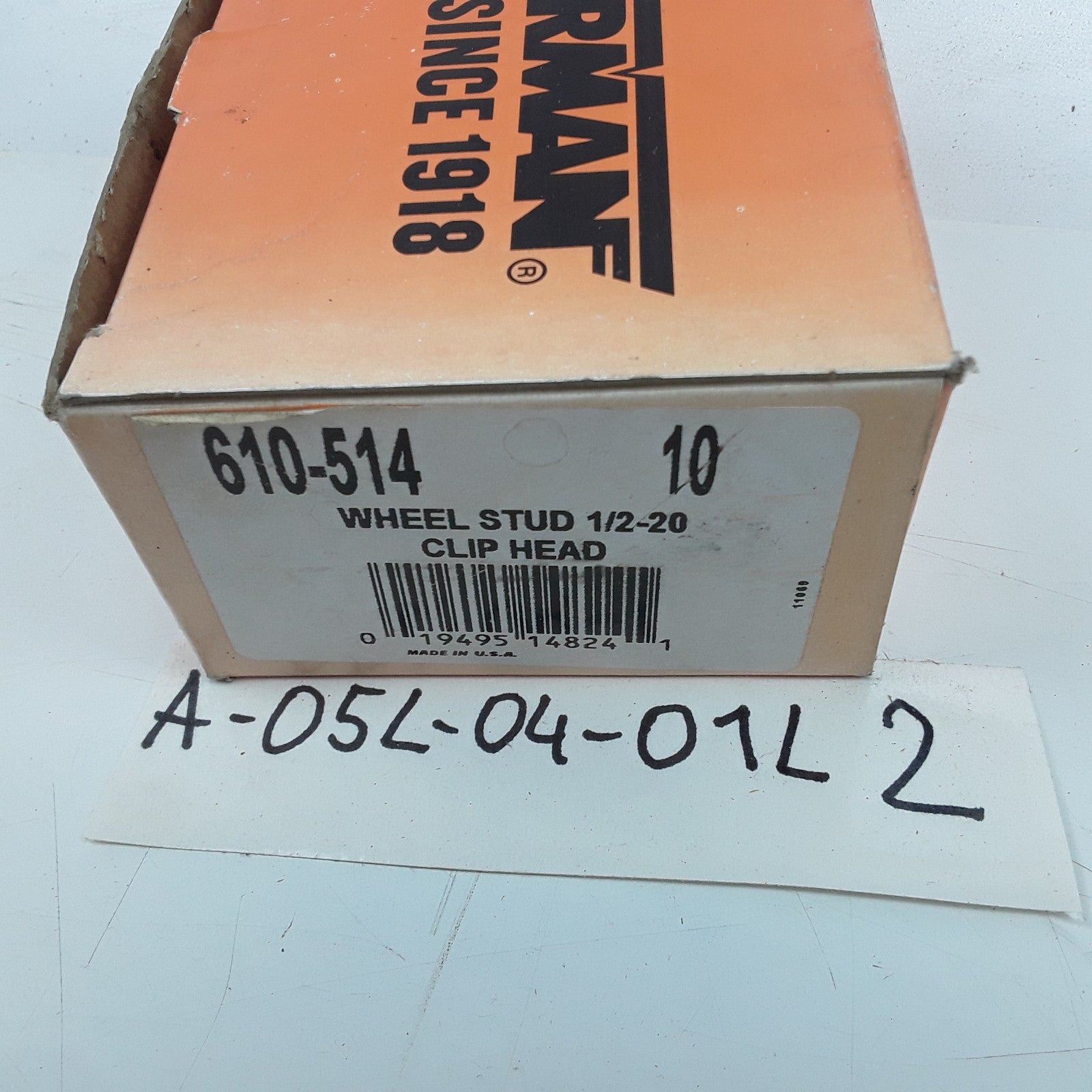 Wheel Stud With Clip Head 1/2-20 Fits Mercury Monterey Ford Freestar (2004-2007)