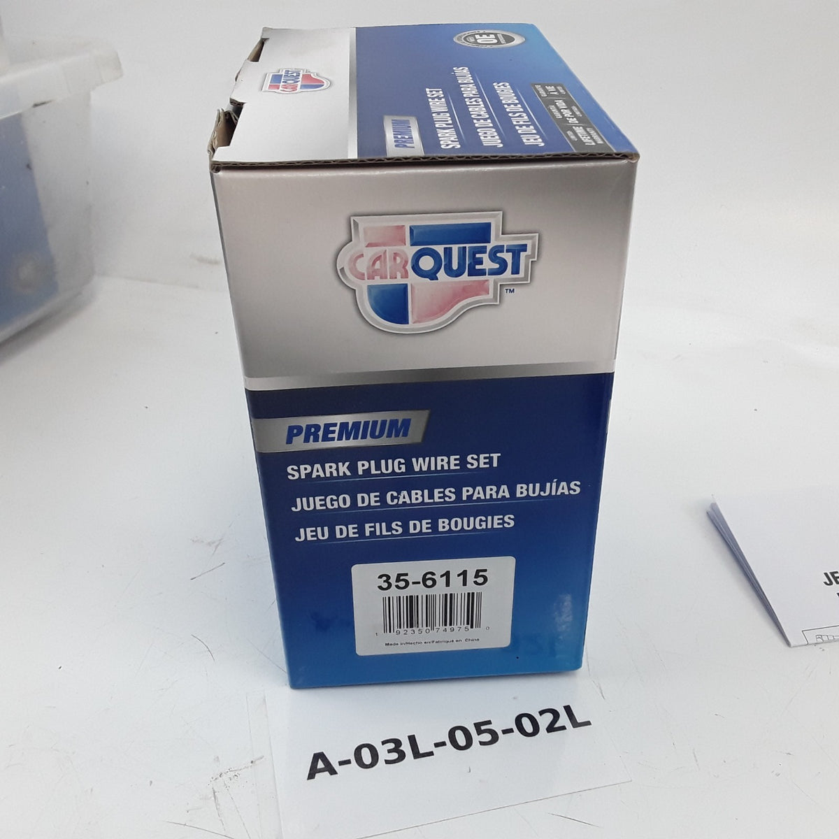 Spark Plug Wire Set Fits Chevrolet Commercial Chassis Caprice (1992) 4.3L-V6