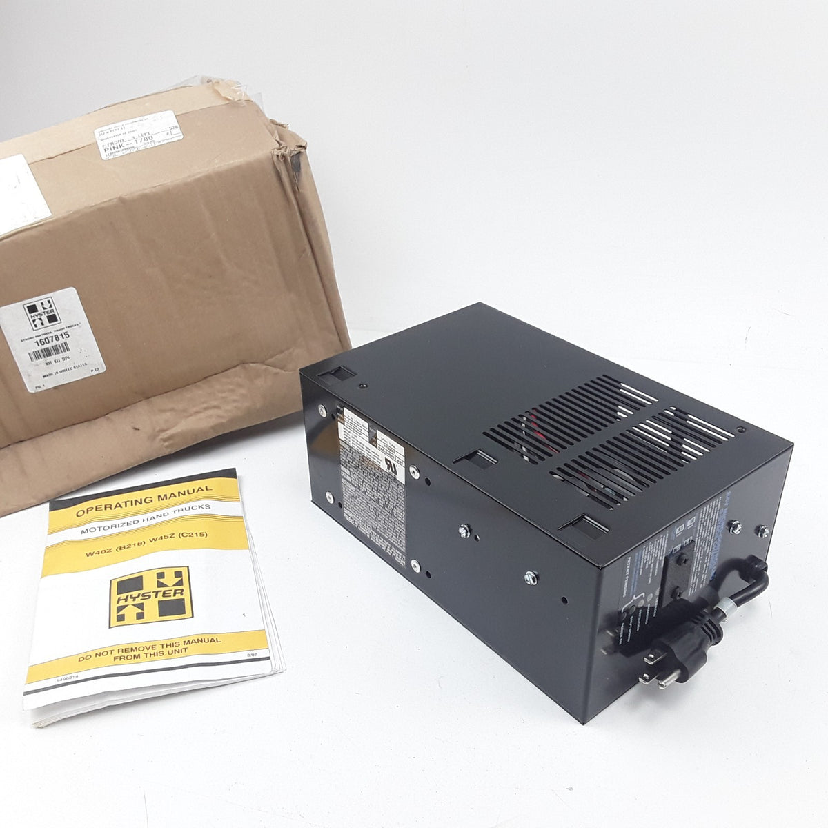 Hyster 1607815 Battery Charger For Hyster Forklift W45Z (C215) W40Z (B218) 24V