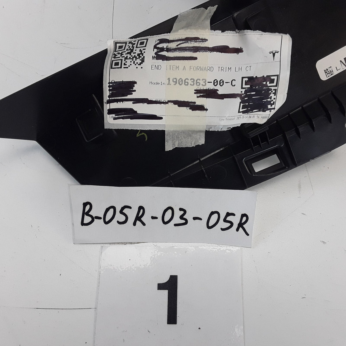 For Tesla Cybertruck 2024-2025 A-Pillar Forward Trim Left New OEM 1906363-00-C