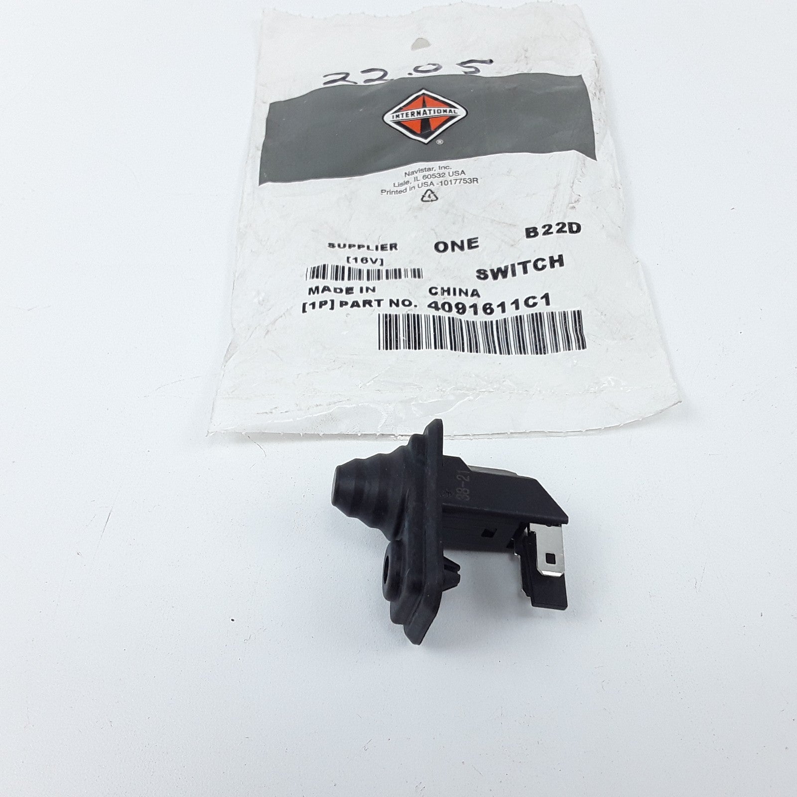 Door Control Jamb Switch W/ Boot For 4200 TranStar 4300 4400 Ser 8600 LoneStar