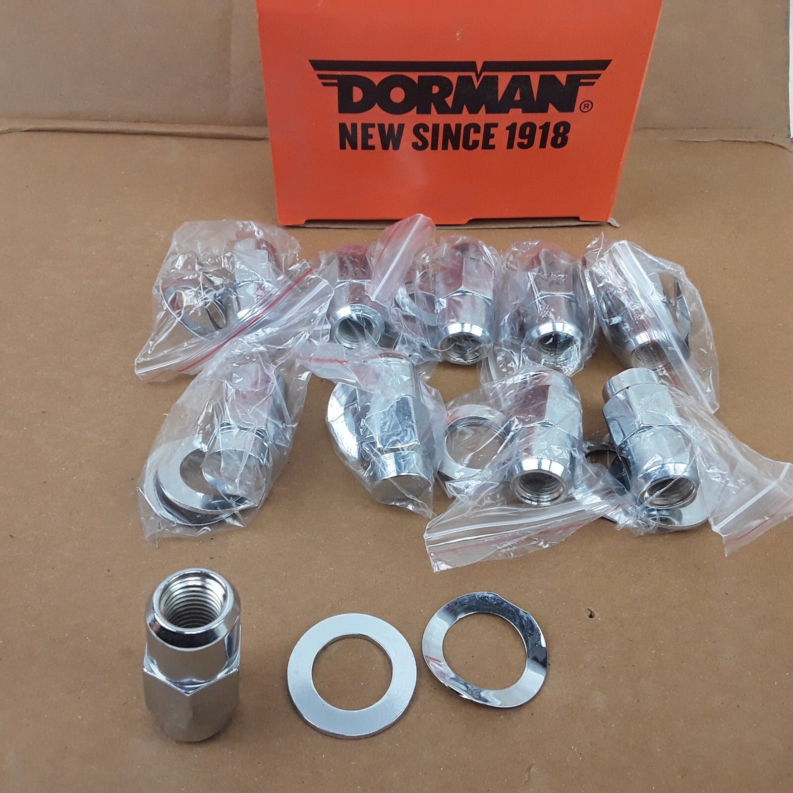 Wheel Lug Nut M12-1.50 Mag - 19mm Hex, 40mm Length Fits Honda Isuzu Chevrolet