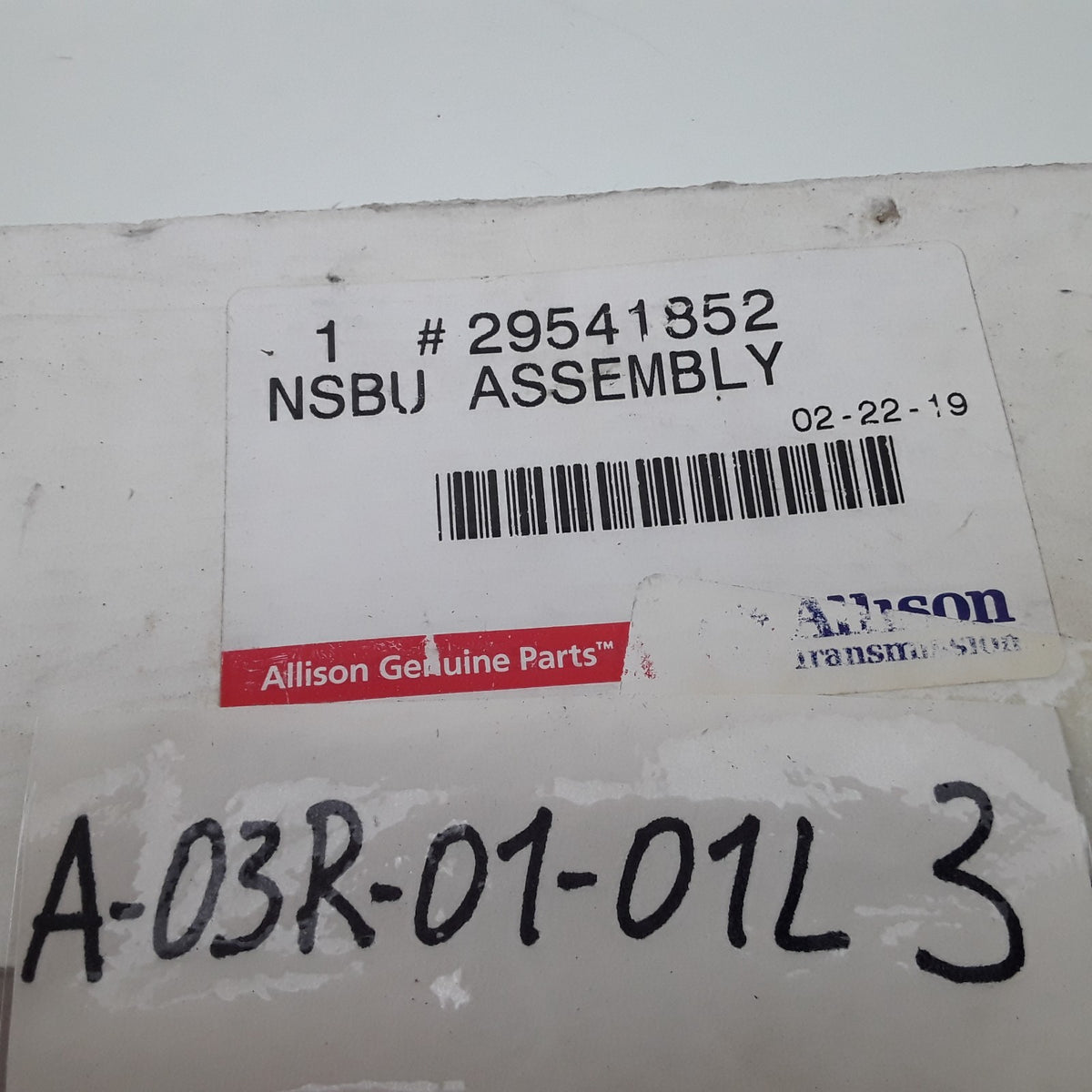 Allison 29541852 Transmission Neutral Start Backup Switch Assembly For Car Truck