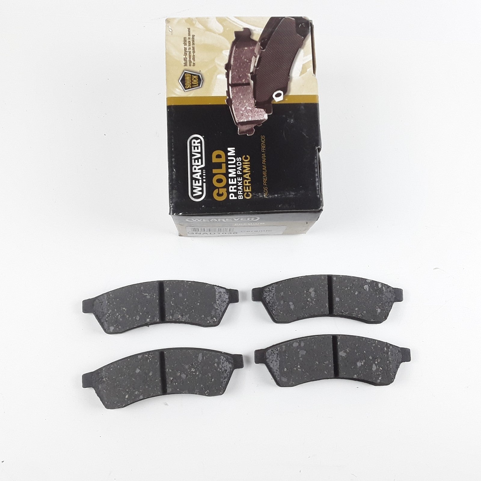 Rear Disc Brake Pad Set Fits Suzuki Verona 2004 2005 2006 Wearever Gold GNAD1030