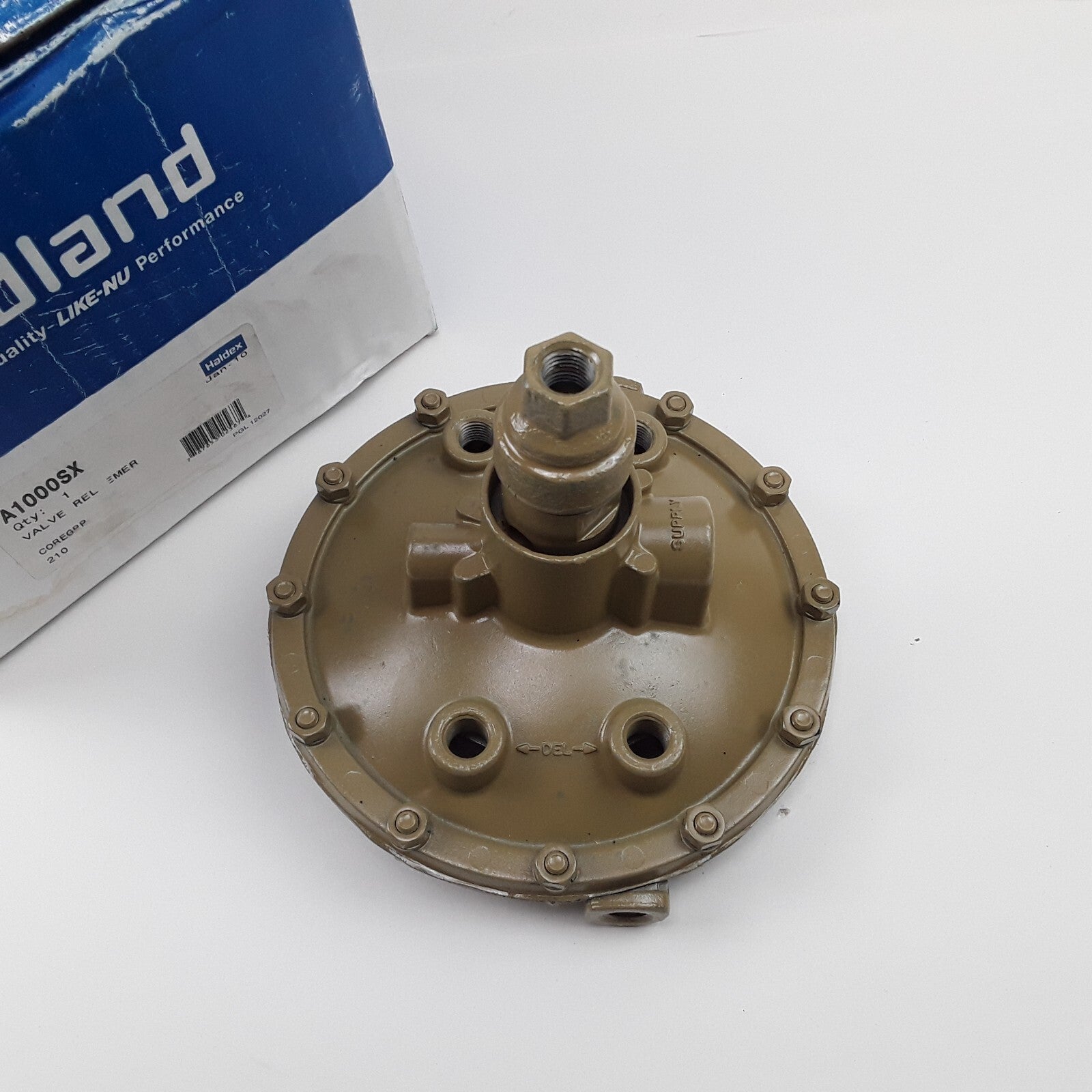 Haldex A1000SX - Sealco Emergency Air Brake Relay Valve - 4-Port Delivery