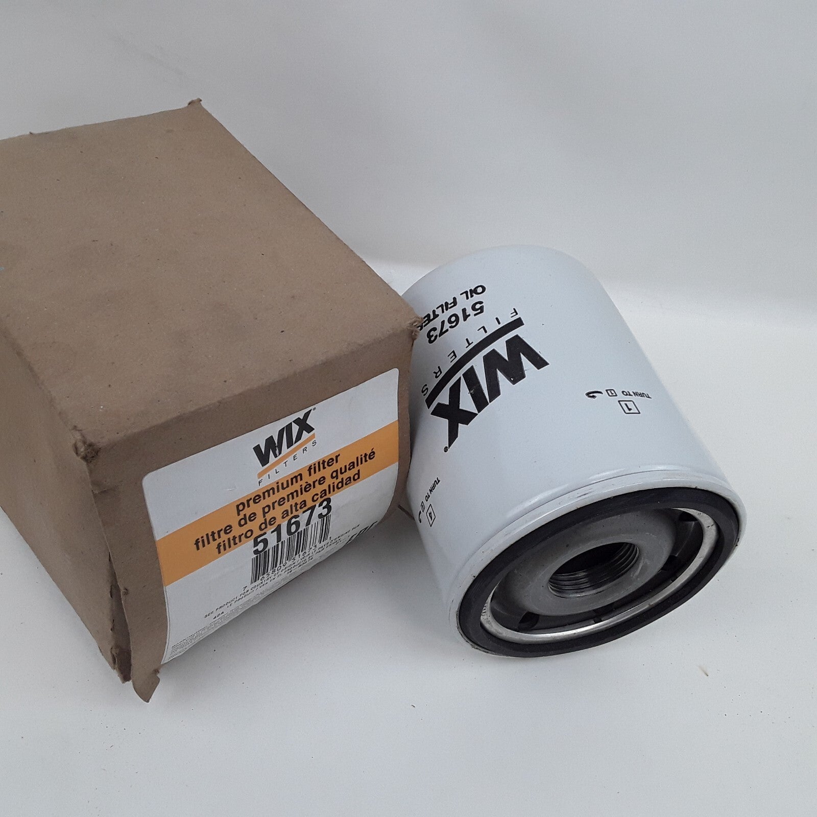 WIX 51673 Heavy Duty Engine Oil Filter Fits Isuzu GMC Chevrolet (1992-1998)