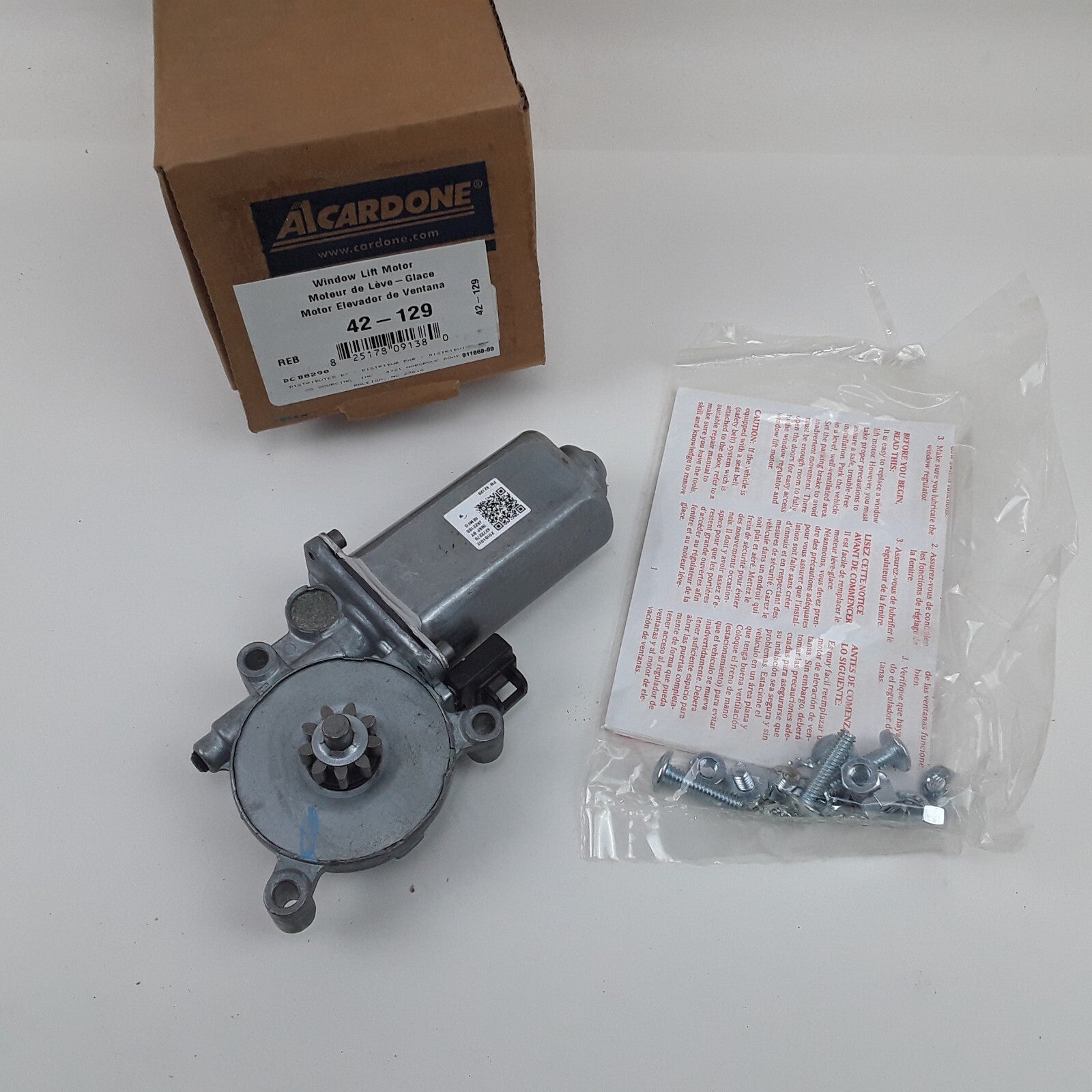 Cardone 42-129 Rear Left Power Window Motor For Chevrolet ,Buick ,Cadillac