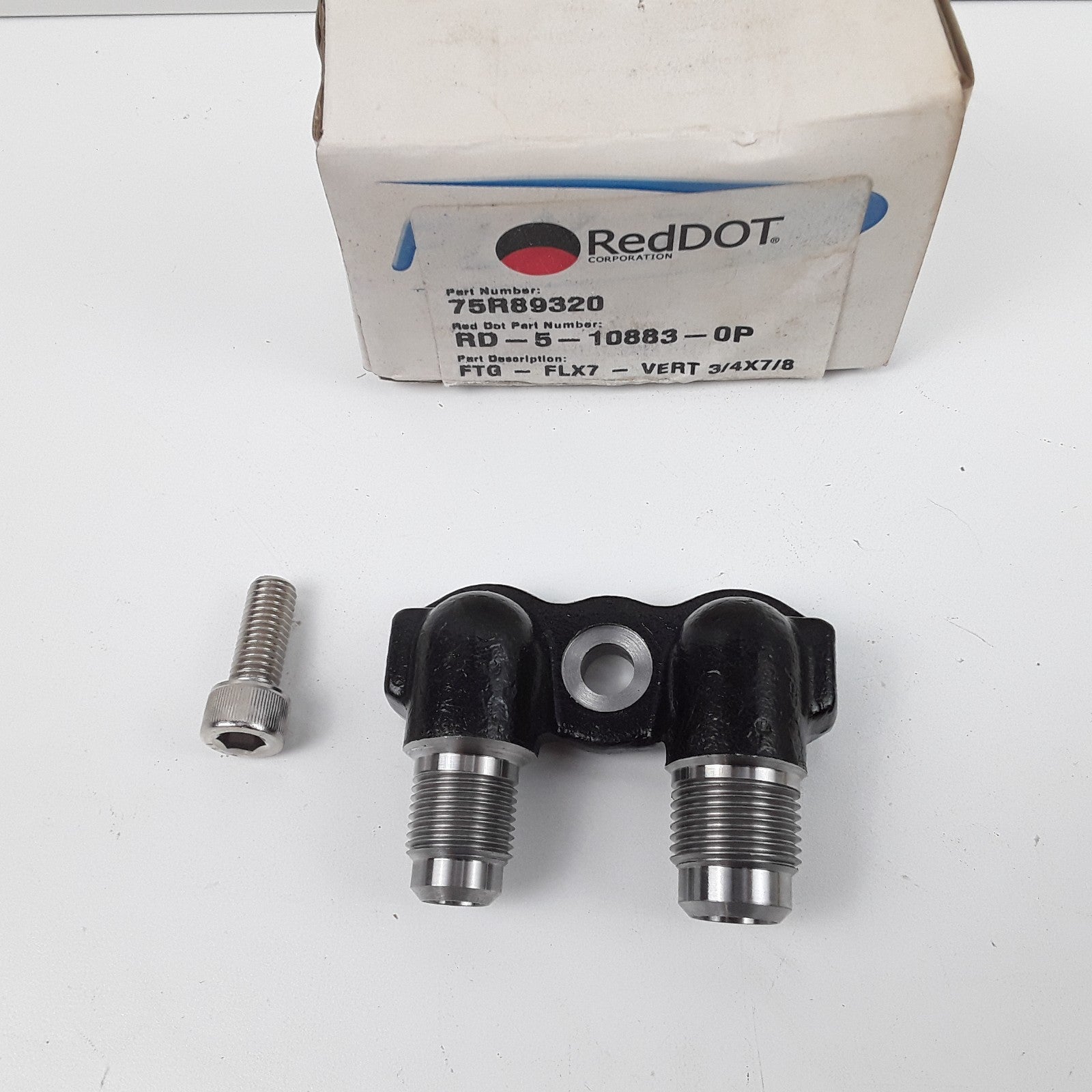 Red Dot 75R89320 Suction and Discharge A/C Compressor Fitting Assembly