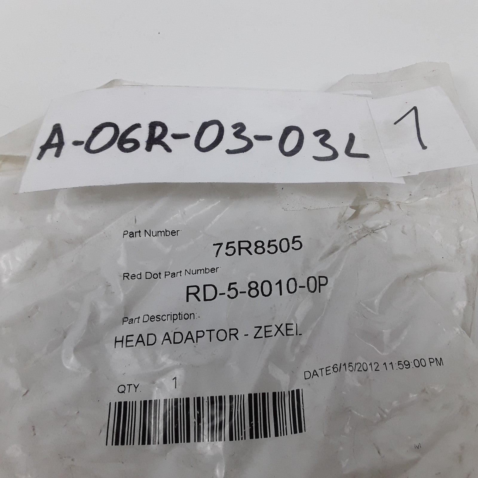 Red Dot 75R8505 Compressor Manifold Head Adaptor Zexel Heavy Duty
