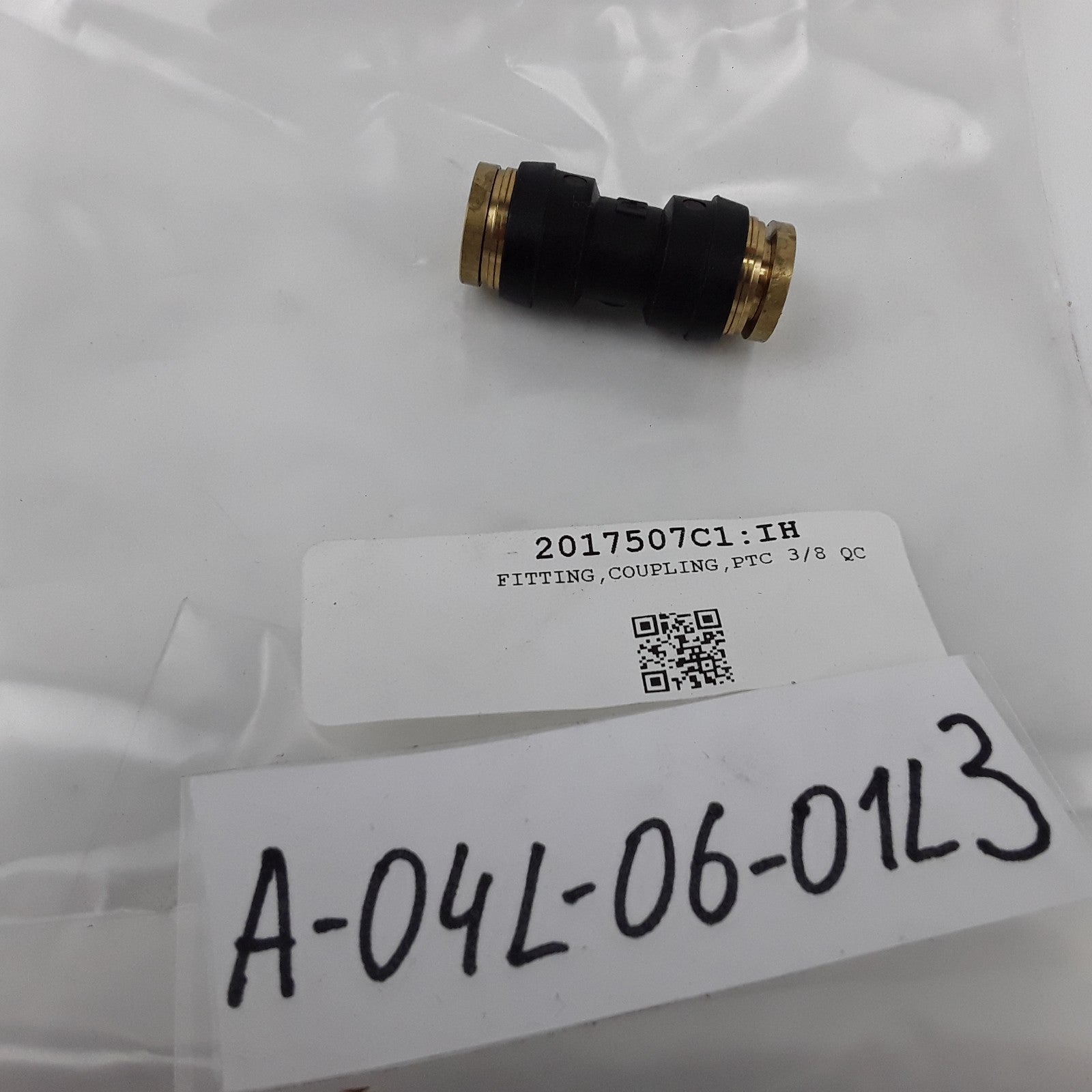 International 2017507C1 Brake Hydraulic Line Fitting 3/8 QC For Navistar Truck