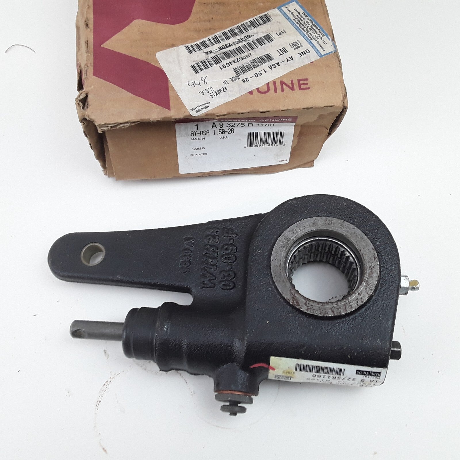 Meritor A93275R1188 Car Truck Air Brake Automatic Slack Adjuster AY-ASA 1.50-28