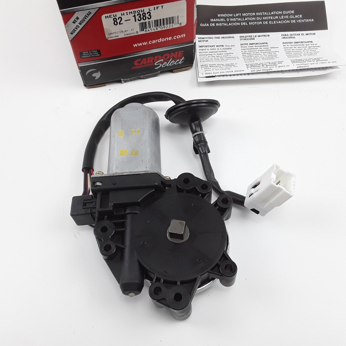 Cardone 82-1383 Front Right Power Window Motor Fits Nissan Maxima (2004-2008)