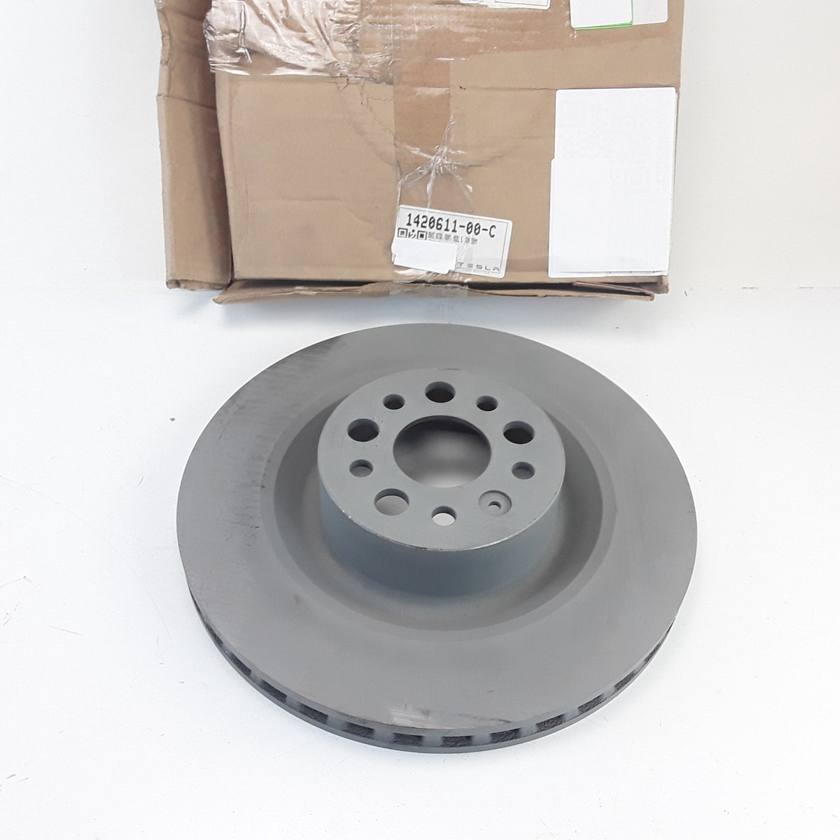For Tesla Model S 2021–2025 Front Brake Rotor Disc OEM 1420611-00-C