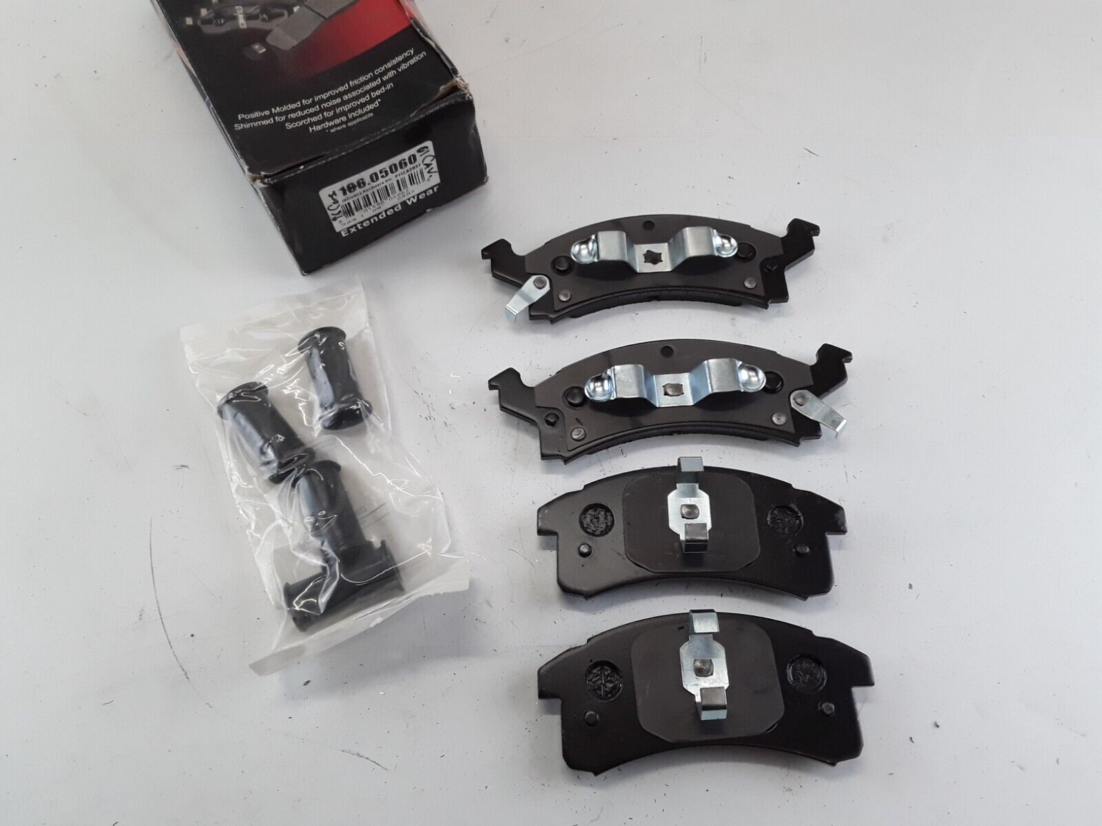 Front Disc Brake Pad Set Extended Wear Semi-Metallic Centric 106.05060 - HotCarParts