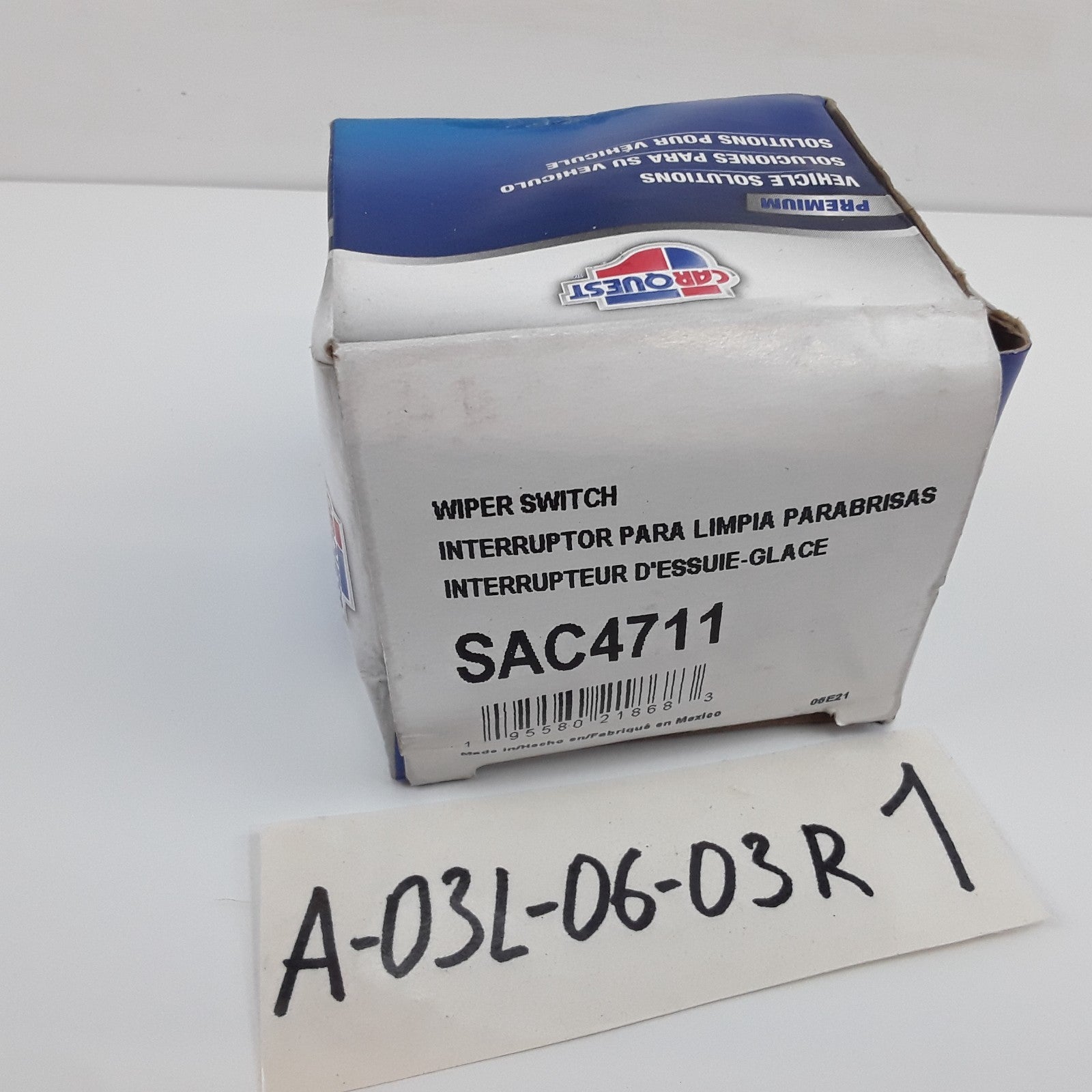Carquest SAC4711 Wiper Switch Assembly Heavy Duty Fits GMC C15 (1978)