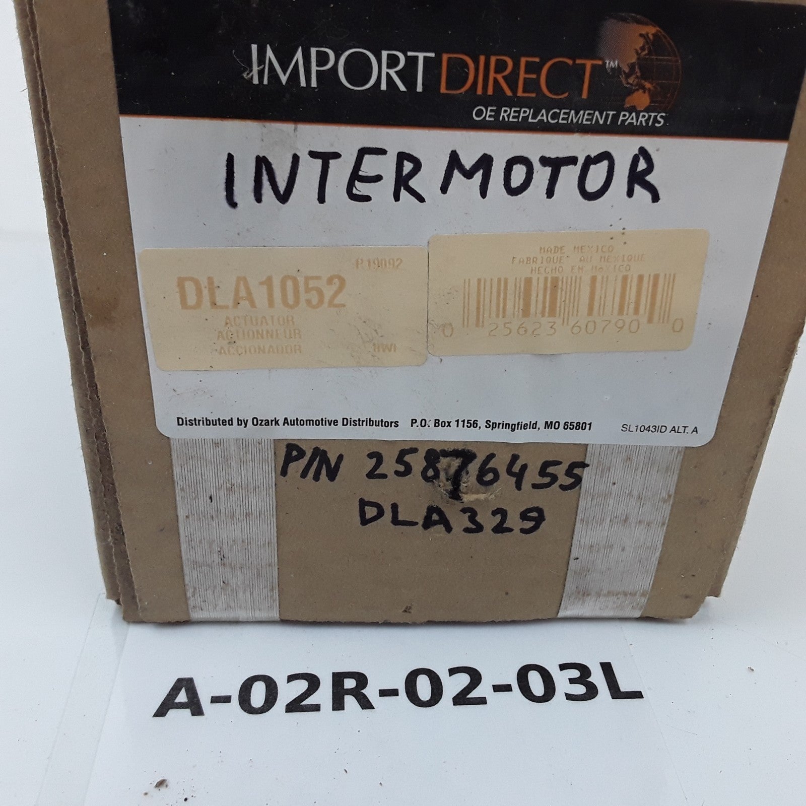 Door Lock Actuator Motor Driver Rear LH Left 2006-2009 2010 For Buick Lucerne