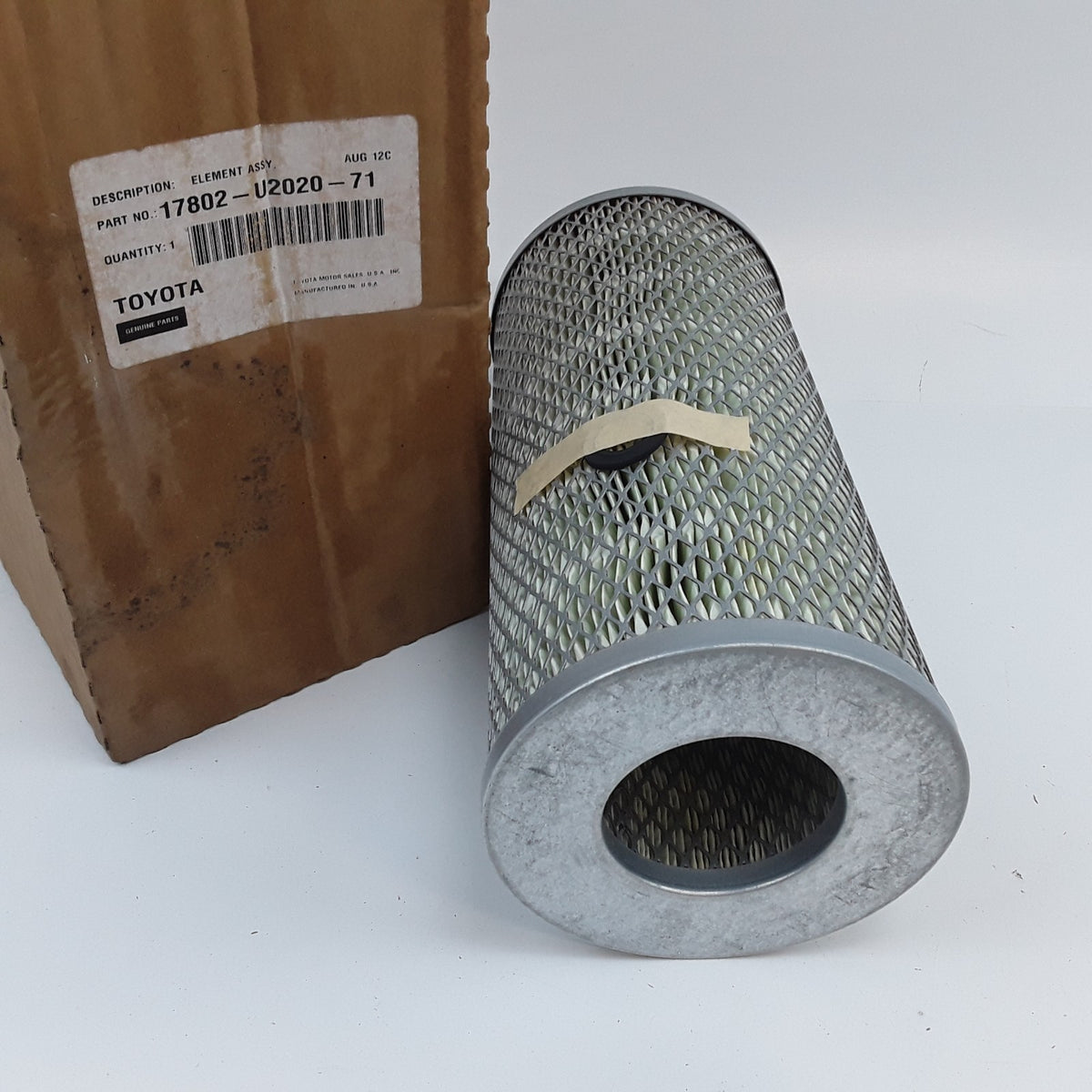Toyota 17802-U2020-71 Forklift Air Filter For Heavy Duty Car & Trucks