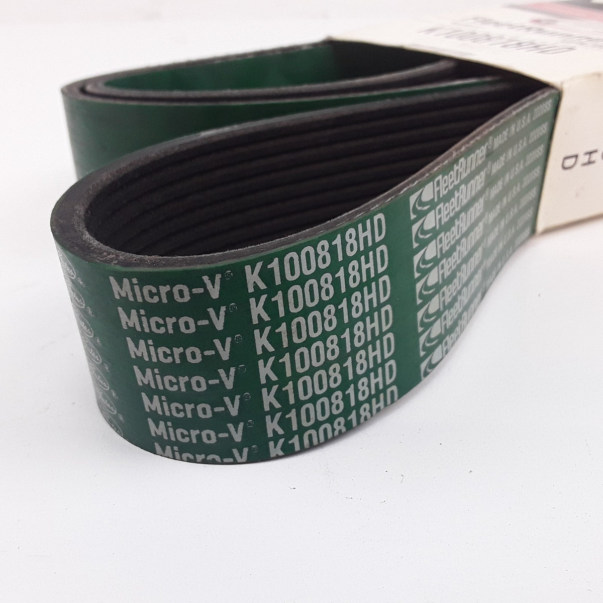 Gates K100818HD FleetRunner Micro-V Drive Belt Fits International 7400 (2009)