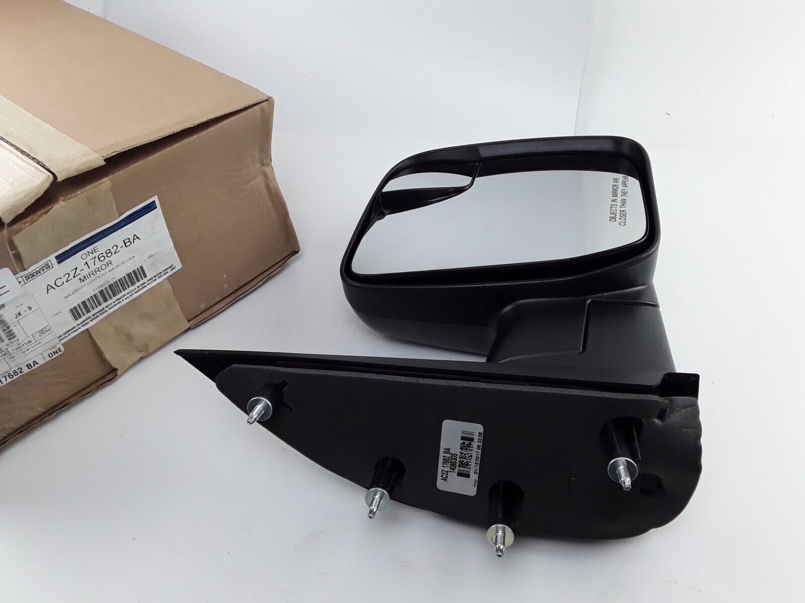 Genuine Ford RH Right Door Mirror AC2Z-17682-BA for 2010-2014 E-150 E-250 E-350 - HotCarParts