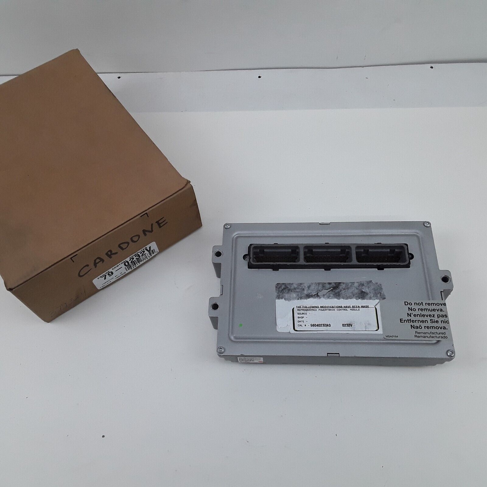 Cardone 79-0232V Engine Control Module Metal Rectangle For Dodge Dakota 2001