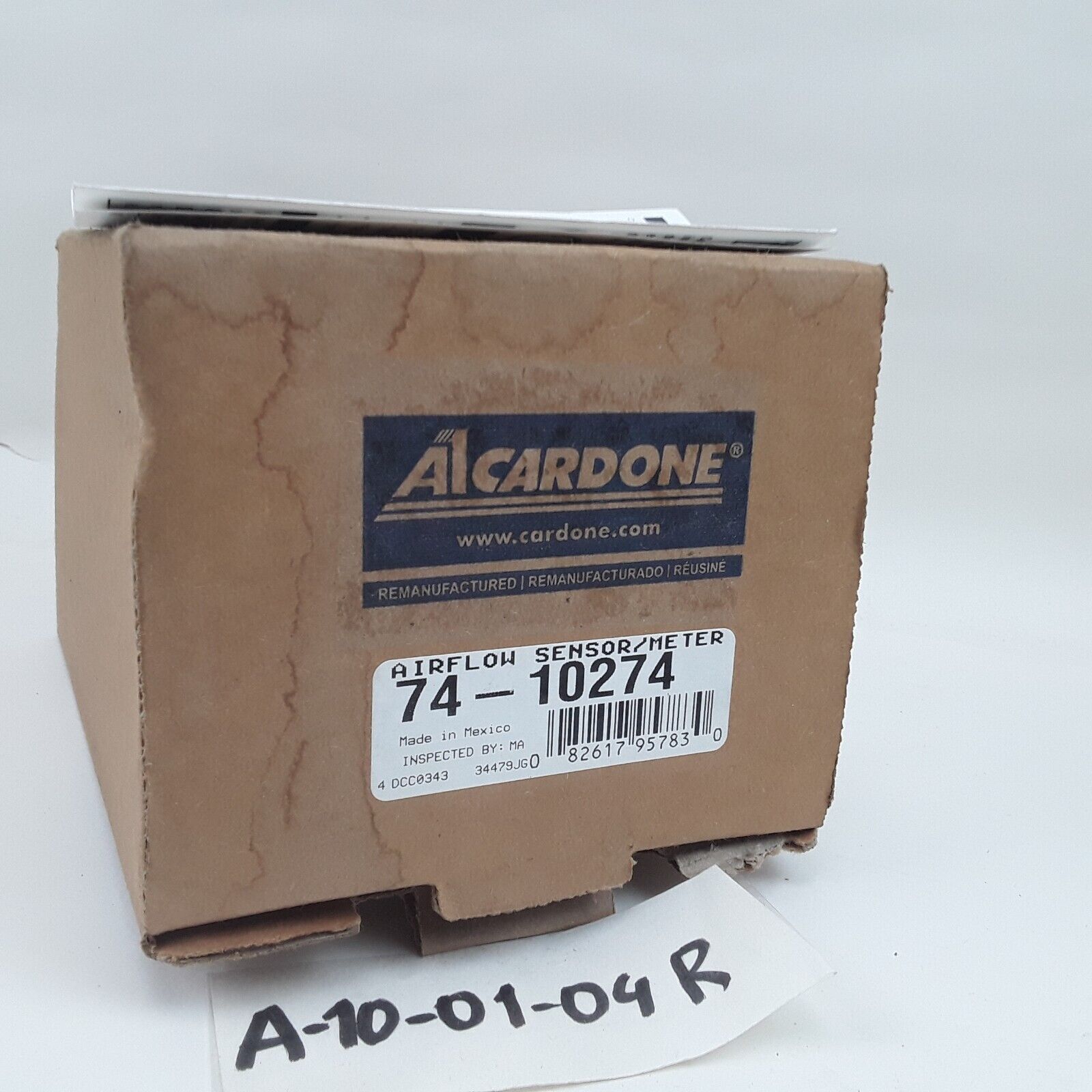 Cardone 74-10274 Mass Air Flow Sensor Black Plastic For Land Rover 1996-1999