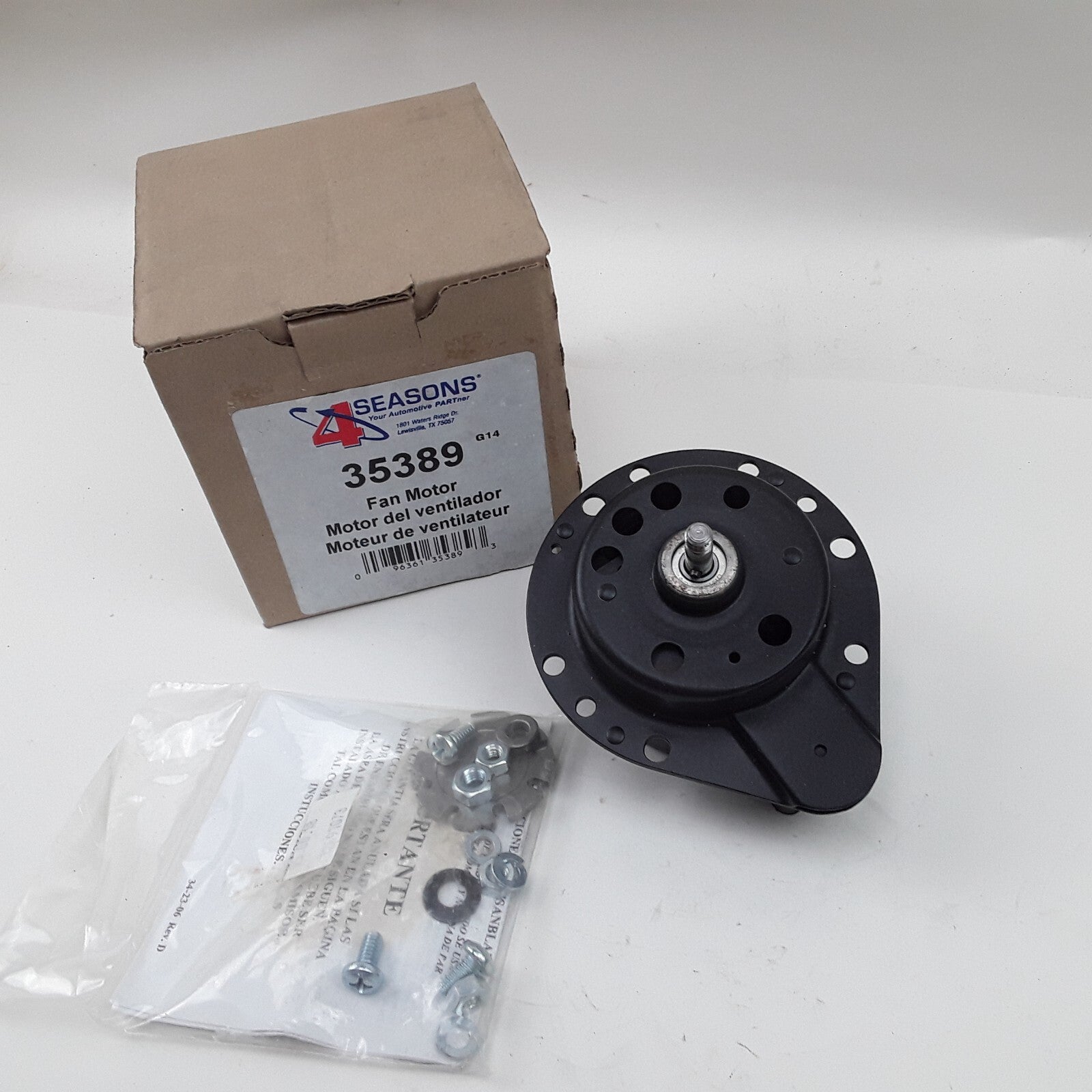Condenser Fan Motor Fits Cadillac Chevrolet Pontiac Oldsmobile Buick (1994-2007)