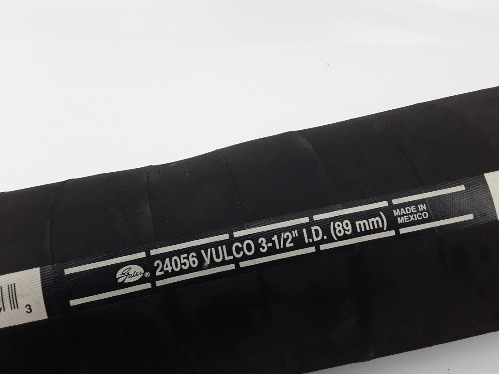 Gates 24056 Vulco Straight Radiator Coolant Hose 3-1/2" I.D (89mm) Length 3-feet