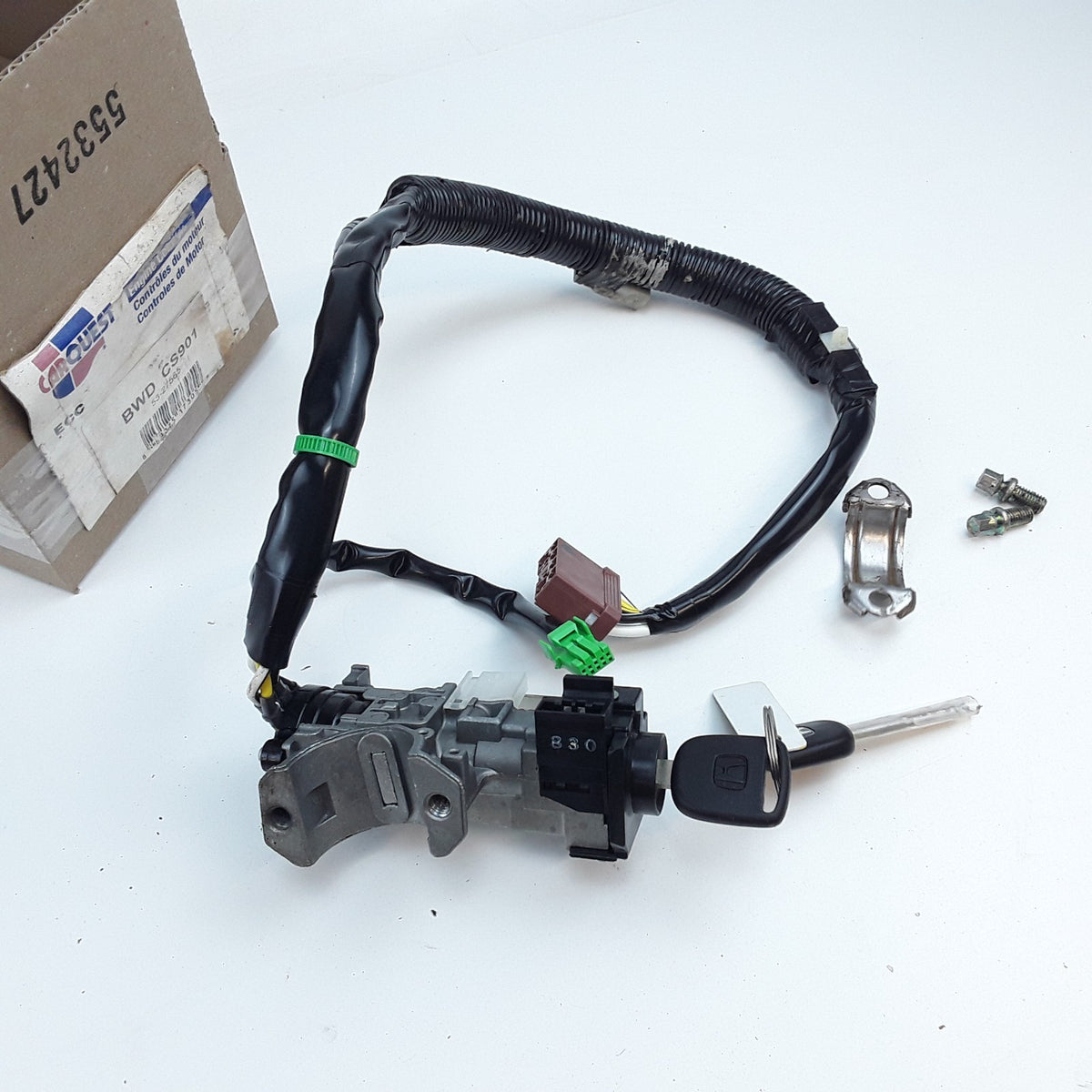 Ignition Switch With Lock Cylinder Fits Honda Odyssey (2003-2004) BWD CS901